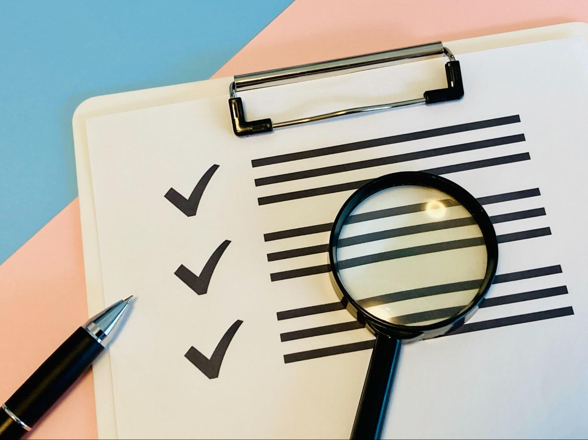 快適なオフィスの条件をチェックするチェックリスト