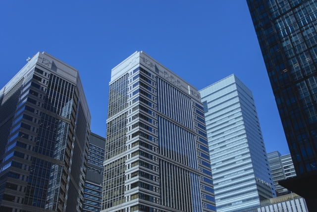 バーチャルオフィスの住所となるビルのイメージ