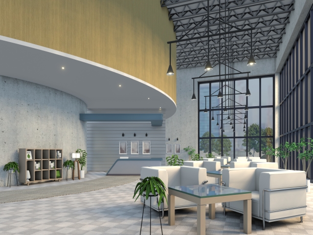 共同オフィスの内観イメージ