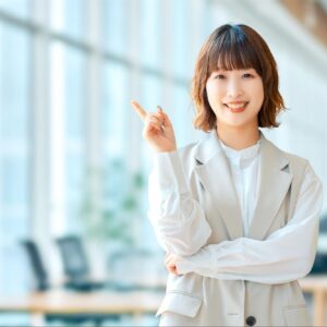 レンタルオフィス 女性 イメージ